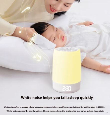 Baby Sleep Sound Machine with Night Light & Timer
