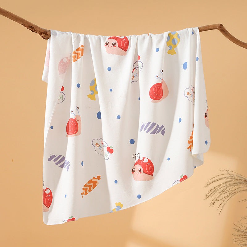 Soft Cotton Baby Swaddle Blanket – Cozy Comfort for Little Ones