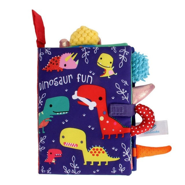 Soft Fabric Baby Rattles Cloth Book