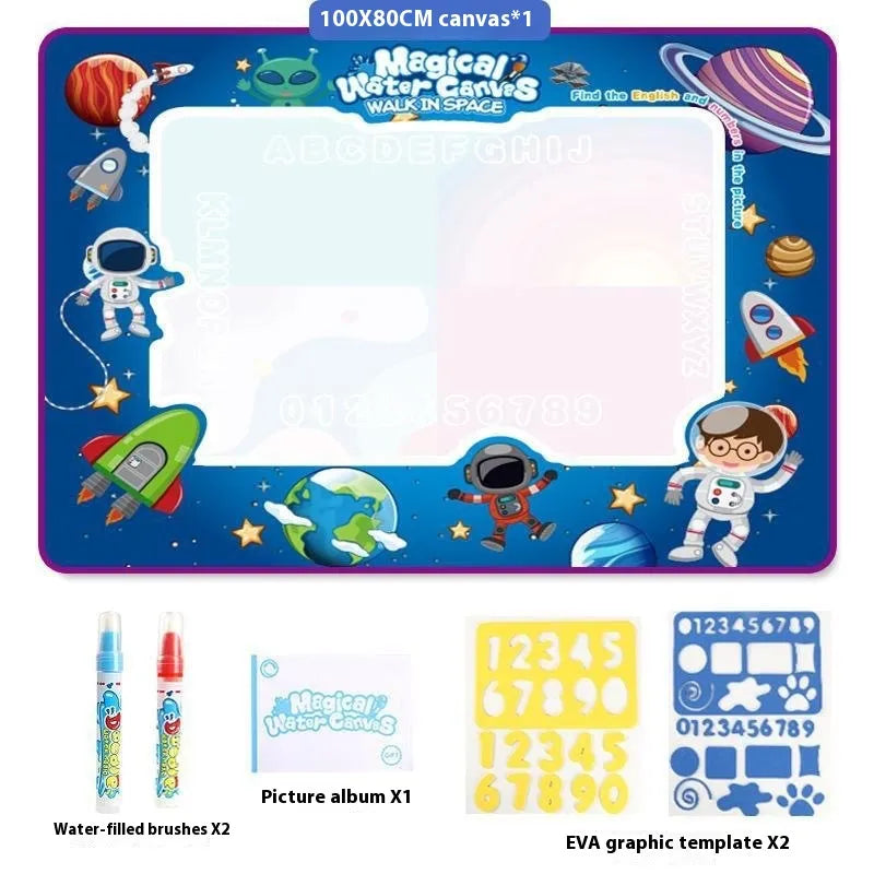 Magic Water Drawing Mat for Kids –  Reusable Mess-Free Drawing Board